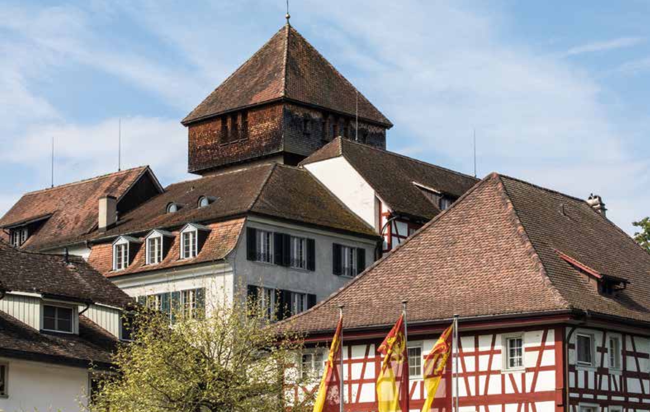 Historische Altstadt von Diessenhofen am Hochrhein