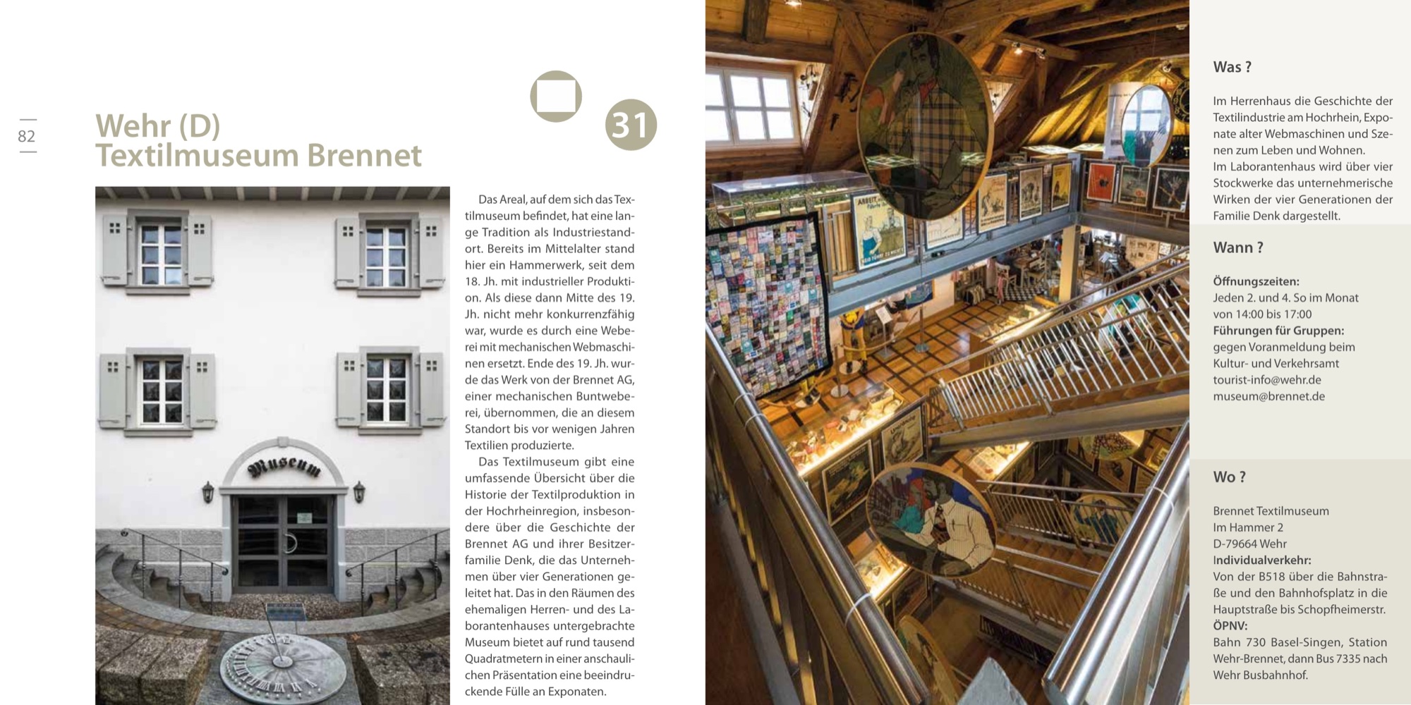 Beispielseite Textilmuseum Brennet aus dem Hochrhein-Band
